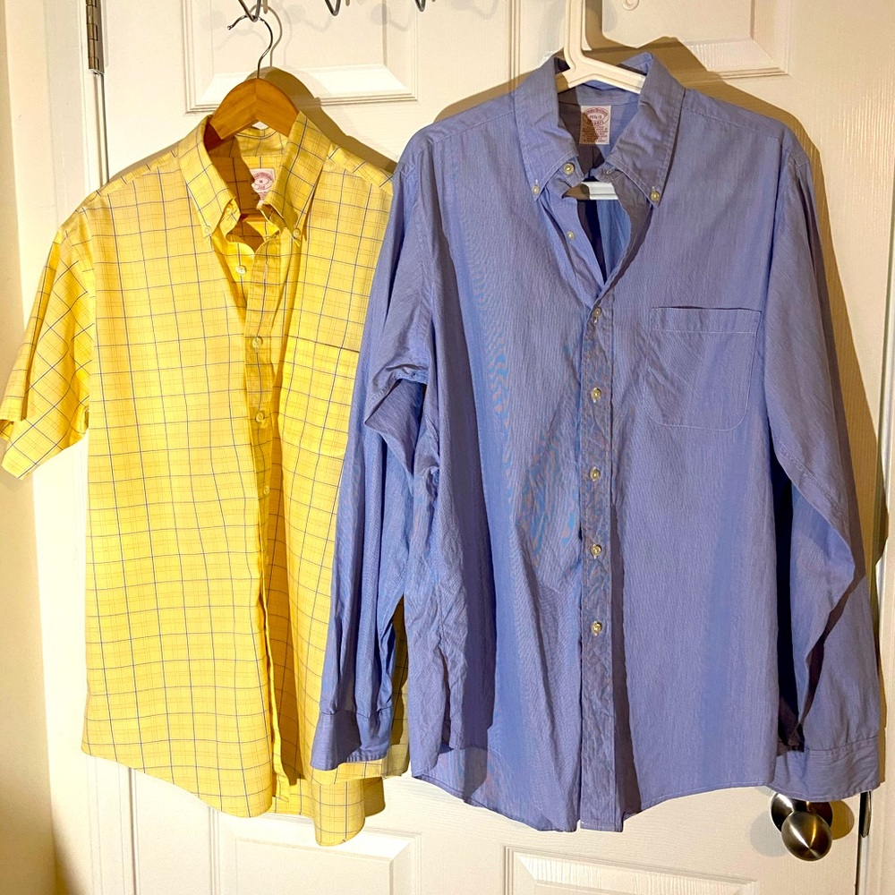 2 Brooks Brothers button downs